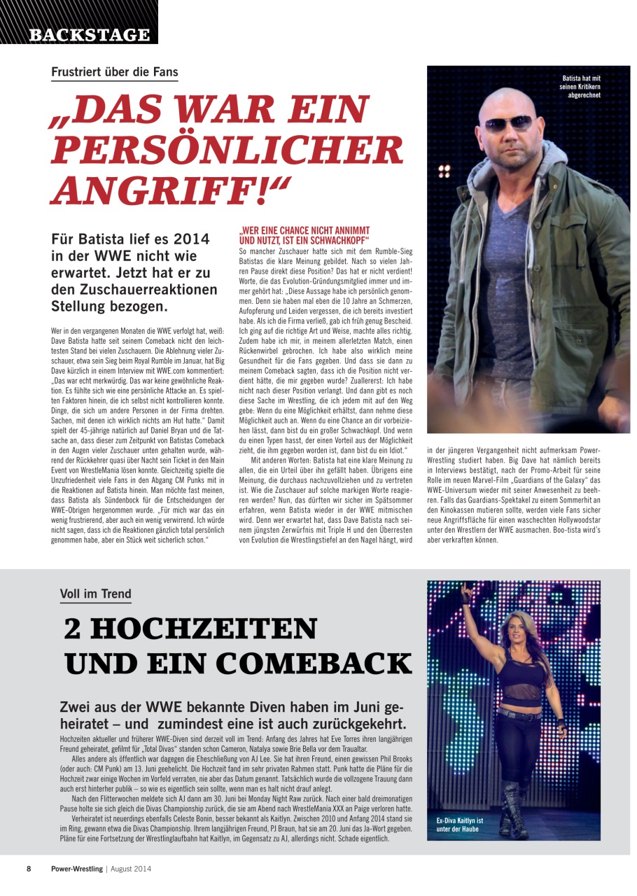 Power-Wrestling Preview Pages