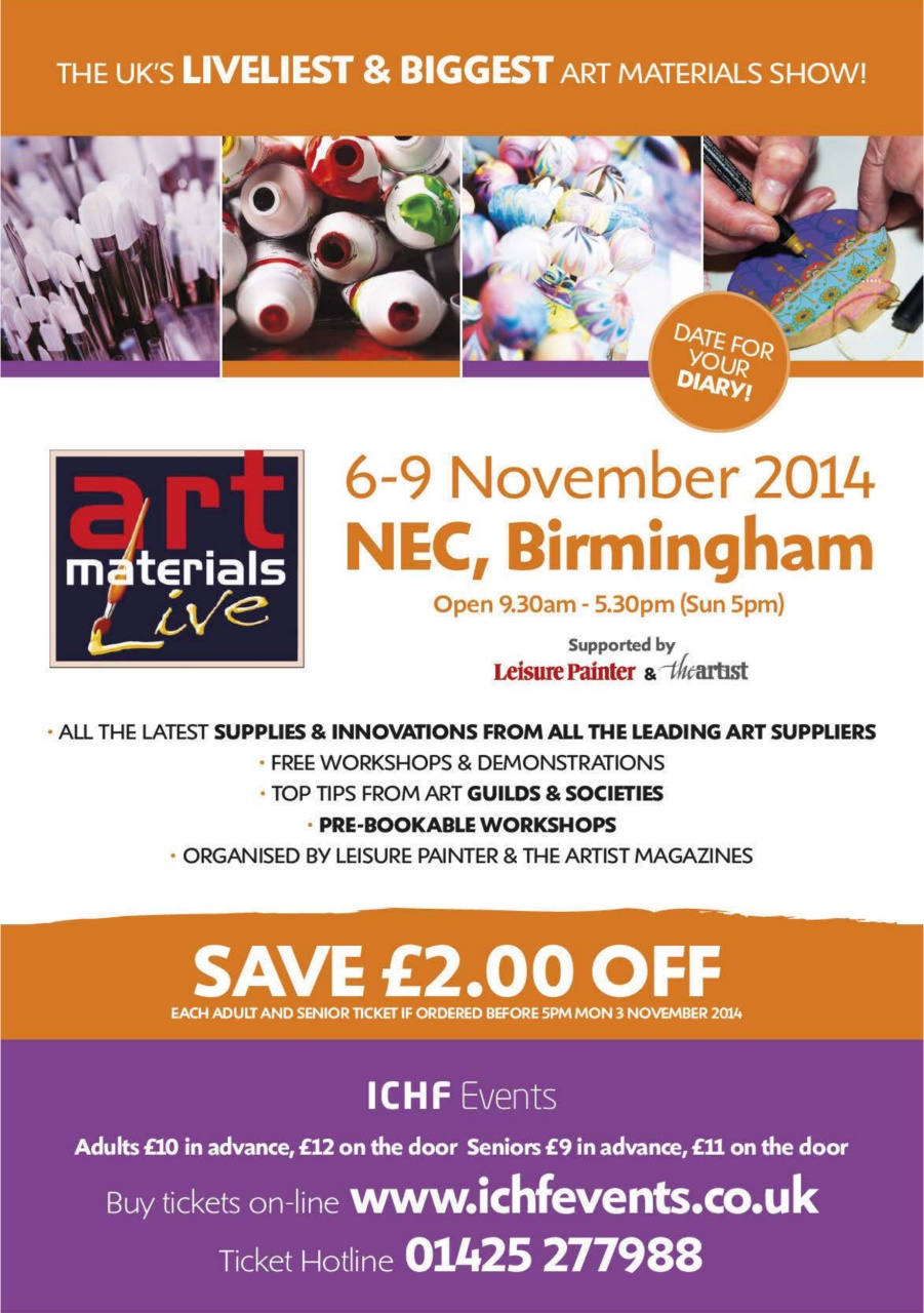 Leisure Painter & The Artist Preview Pages