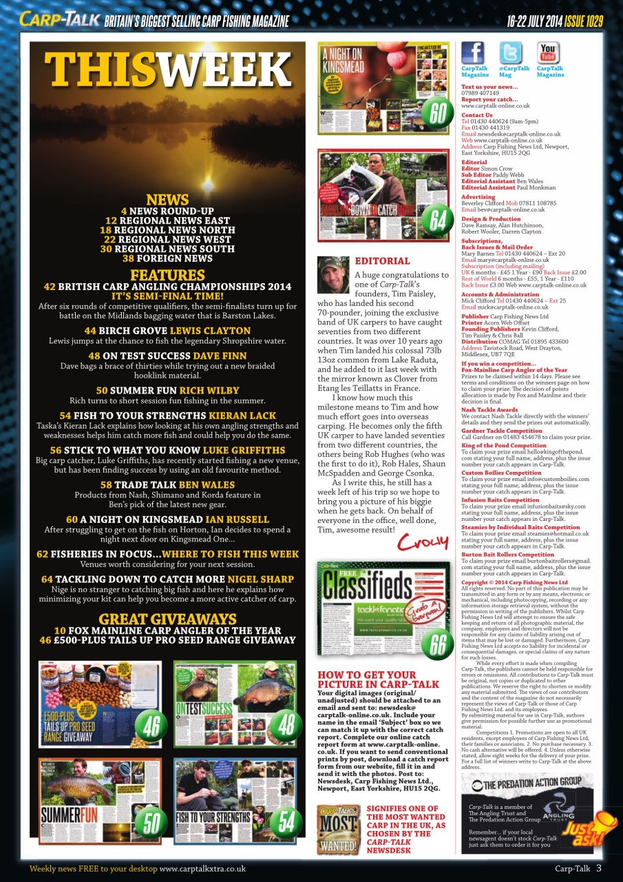 Carp-Talk Preview Pages