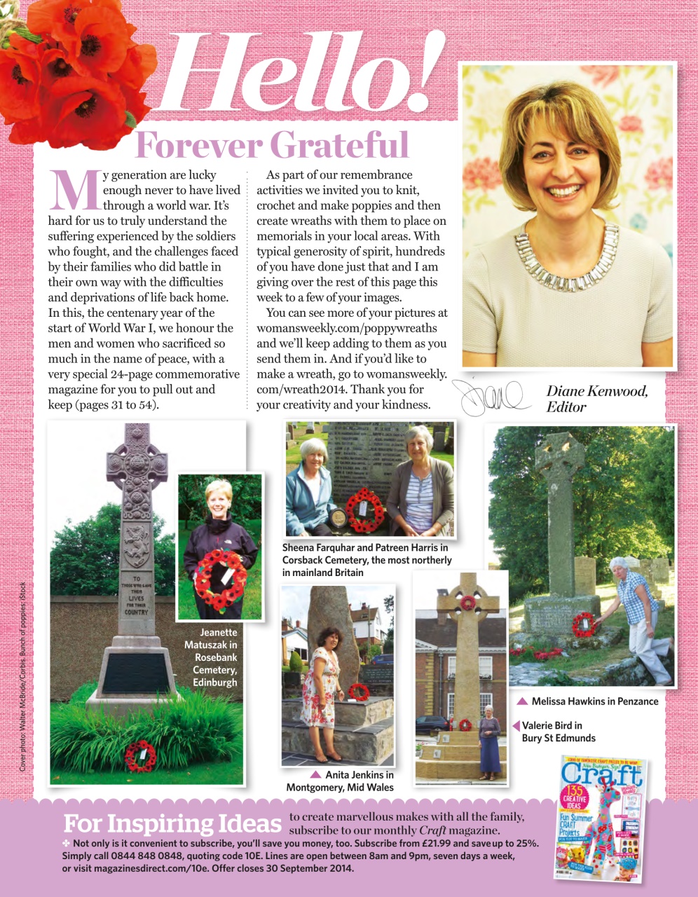 Woman's Weekly Preview Pages