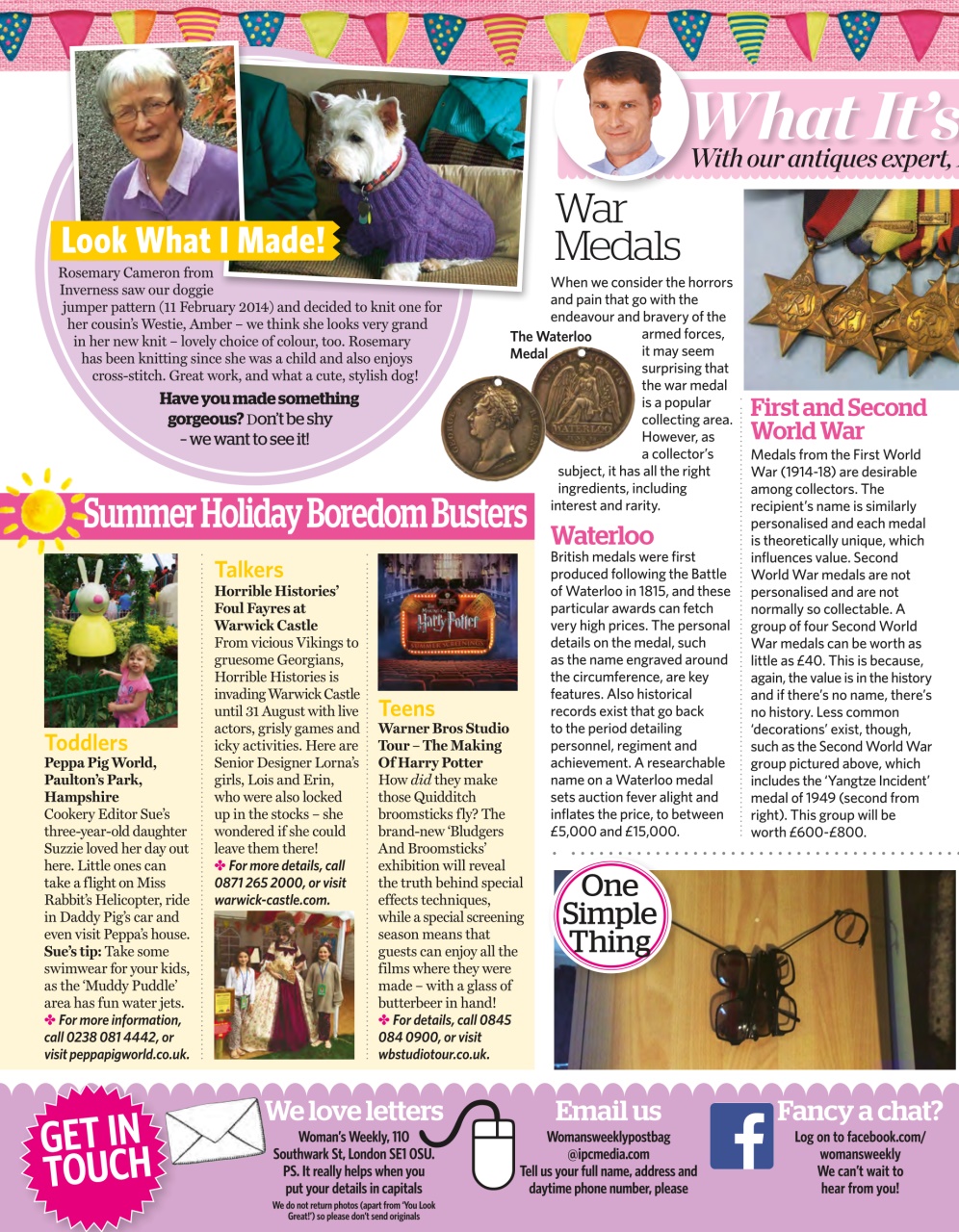 Woman's Weekly Preview Pages