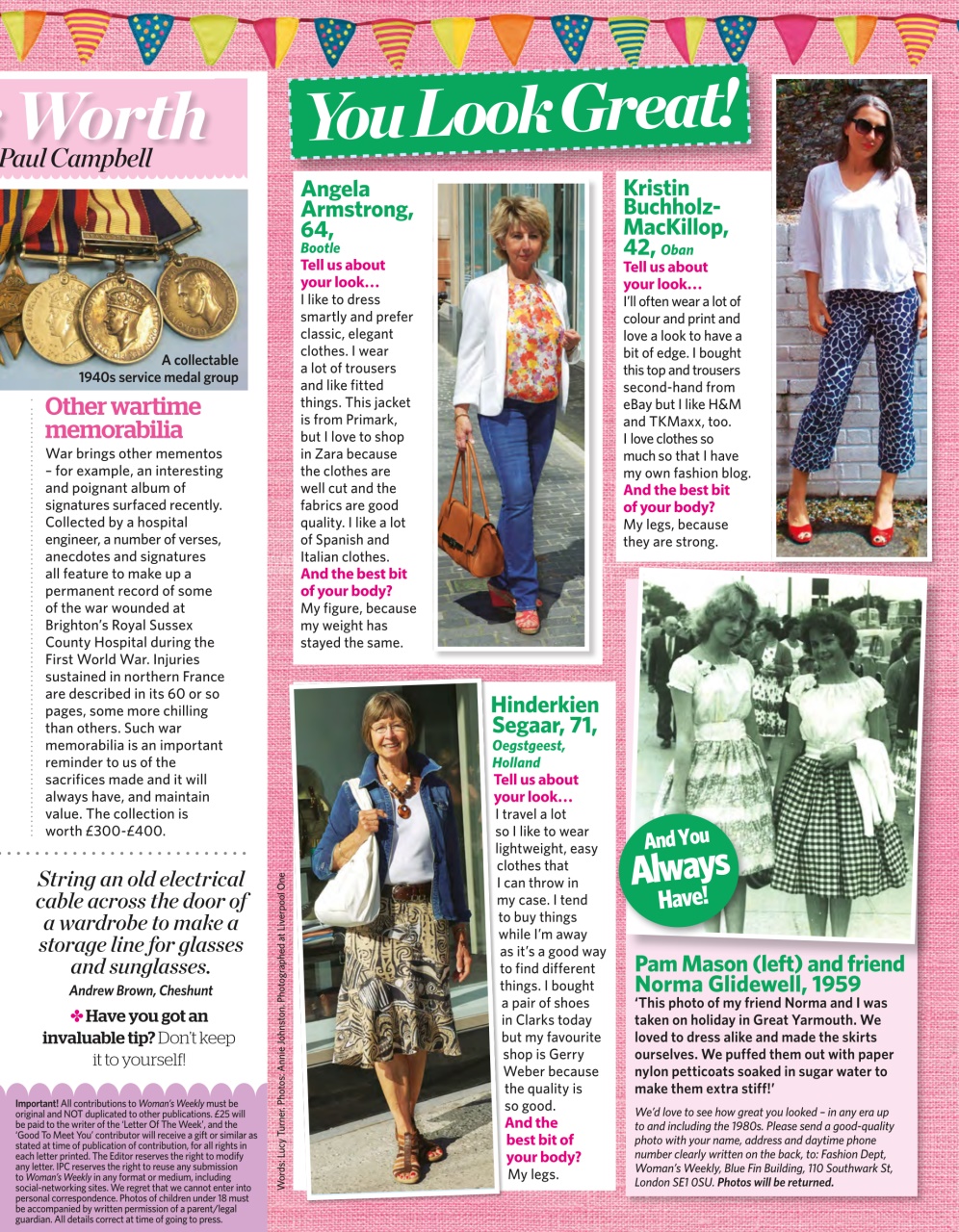 Woman's Weekly Preview Pages