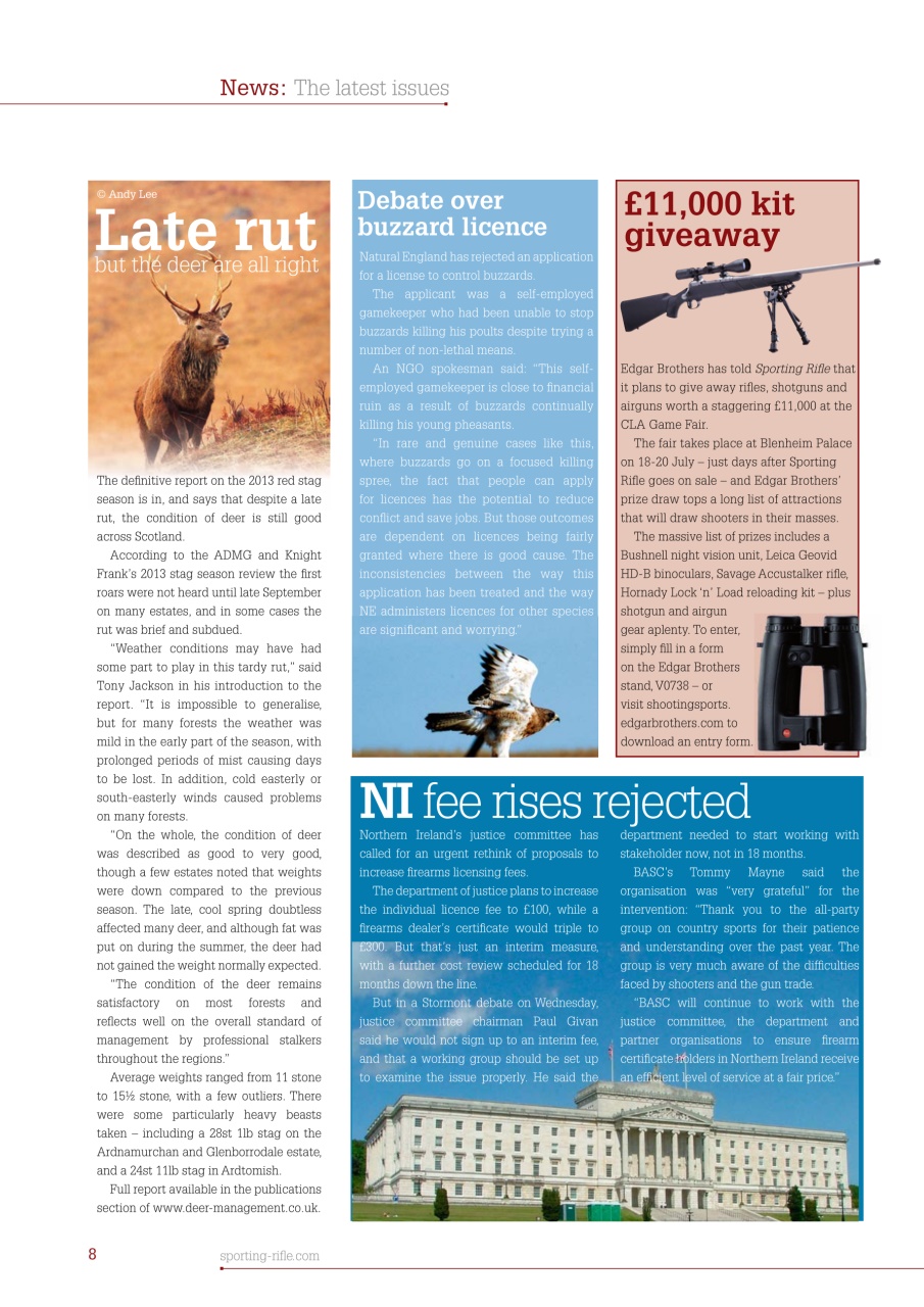 Sporting Rifle Preview Pages