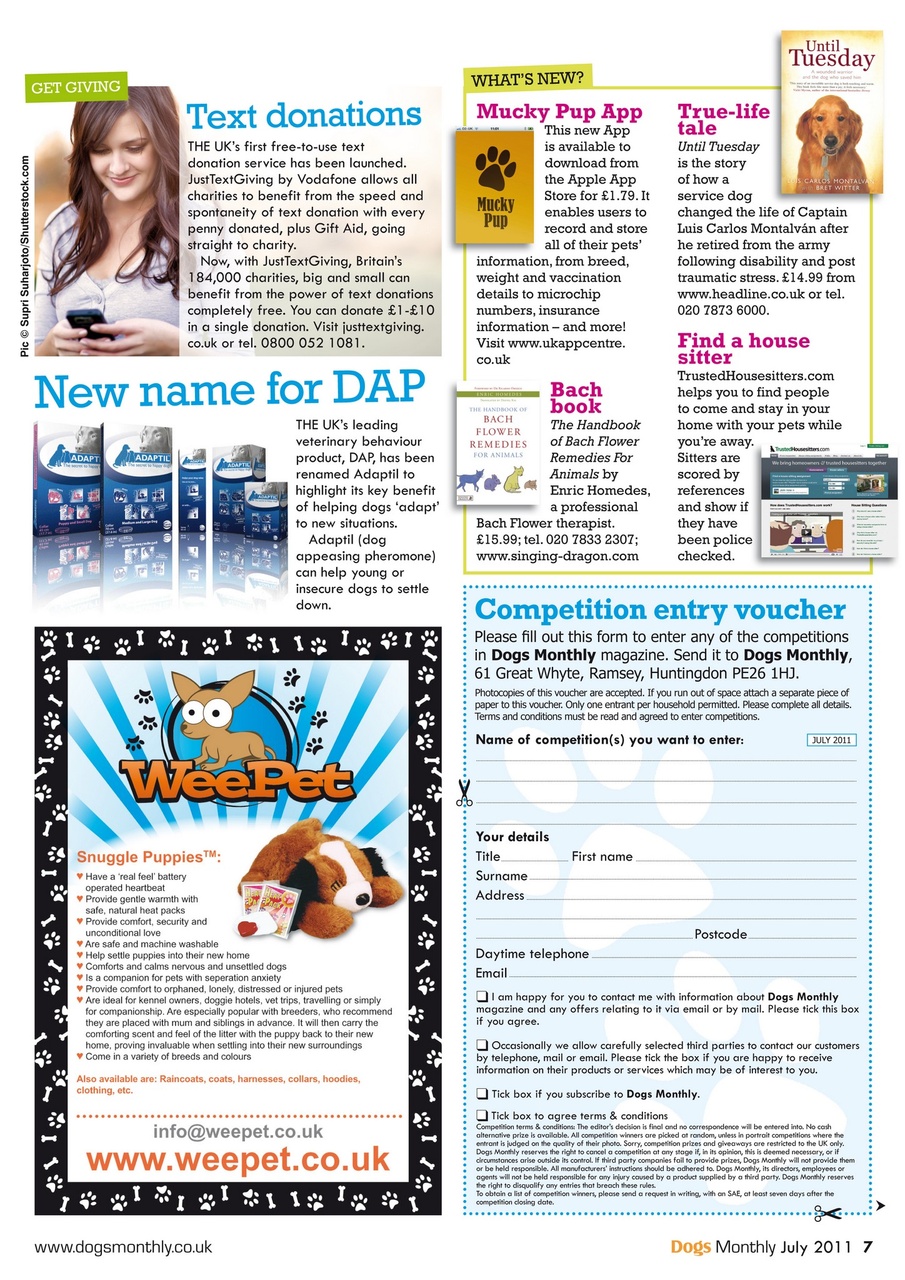 Dogs Monthly Preview Pages