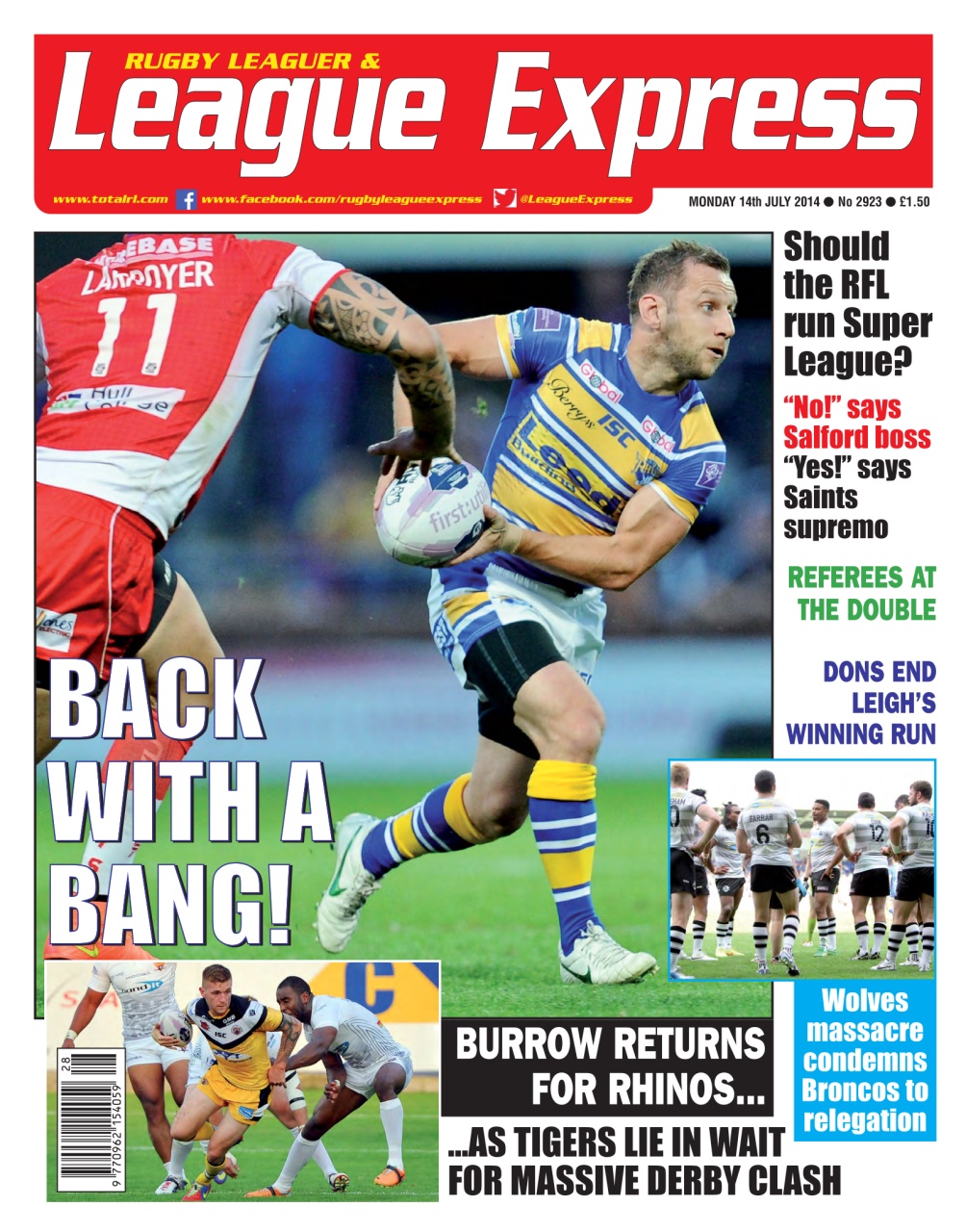 League Express Preview Pages