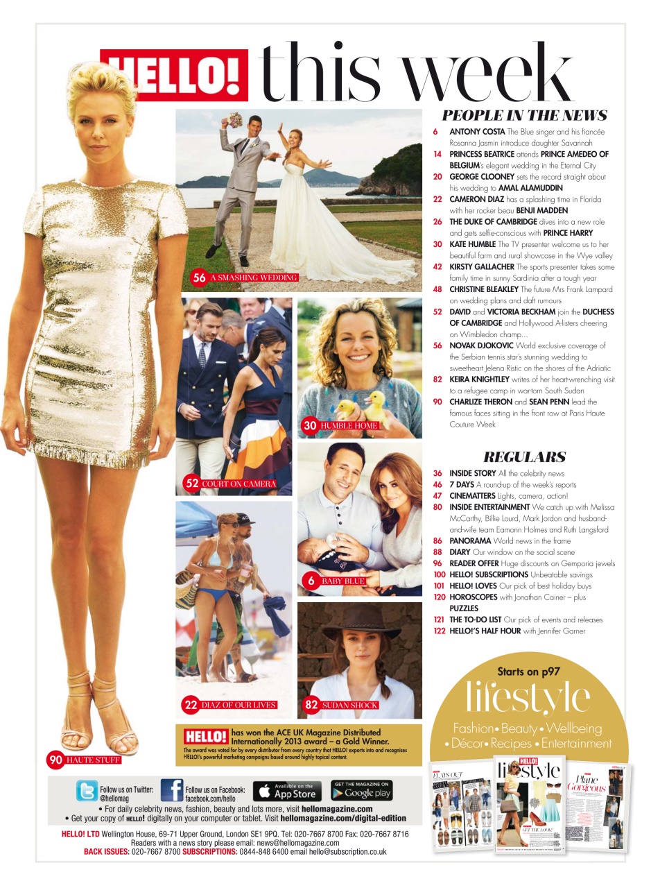 Hello! Magazine Preview Pages