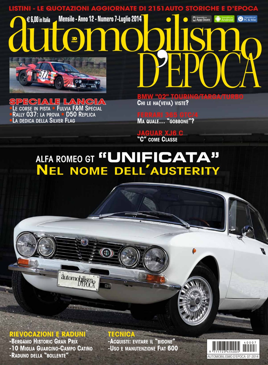 Automobilismo d'Epoca Preview Pages