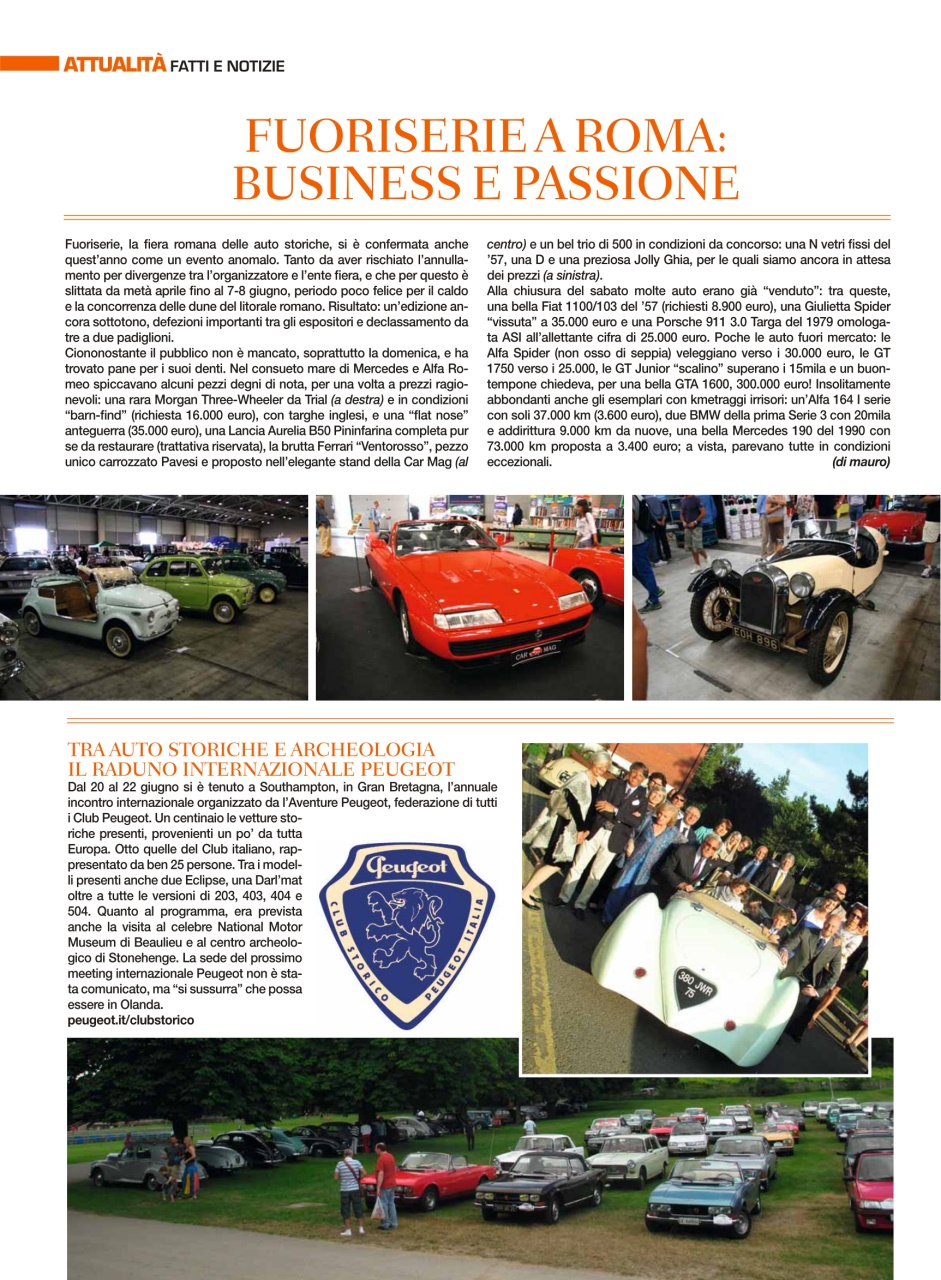 Automobilismo d'Epoca Preview Pages