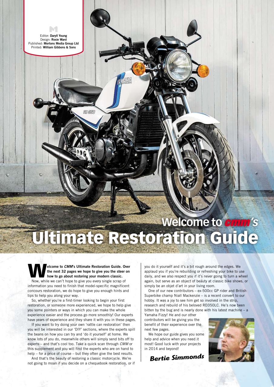 Classic Motorcycle Mechanics Preview Pages
