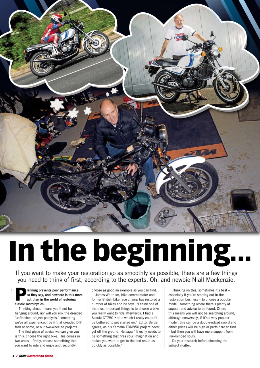 Classic Motorcycle Mechanics Preview Pages