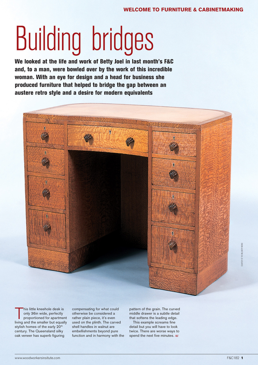 Furniture & Cabinetmaking Preview Pages