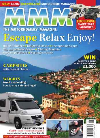 MMM magazine issue Escape Relax Enjoy: August 2014