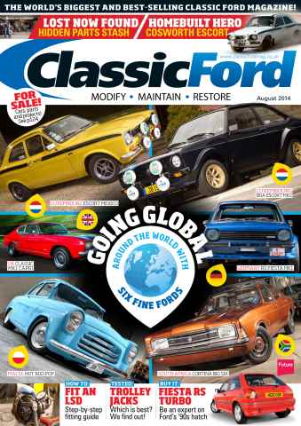 Classic Ford issue August 2014
