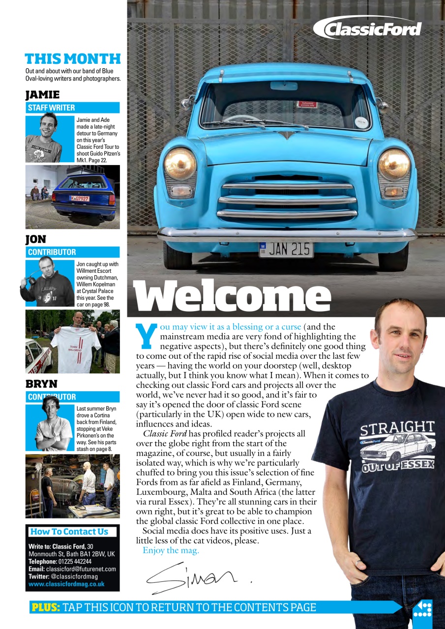 Classic Ford Preview Pages