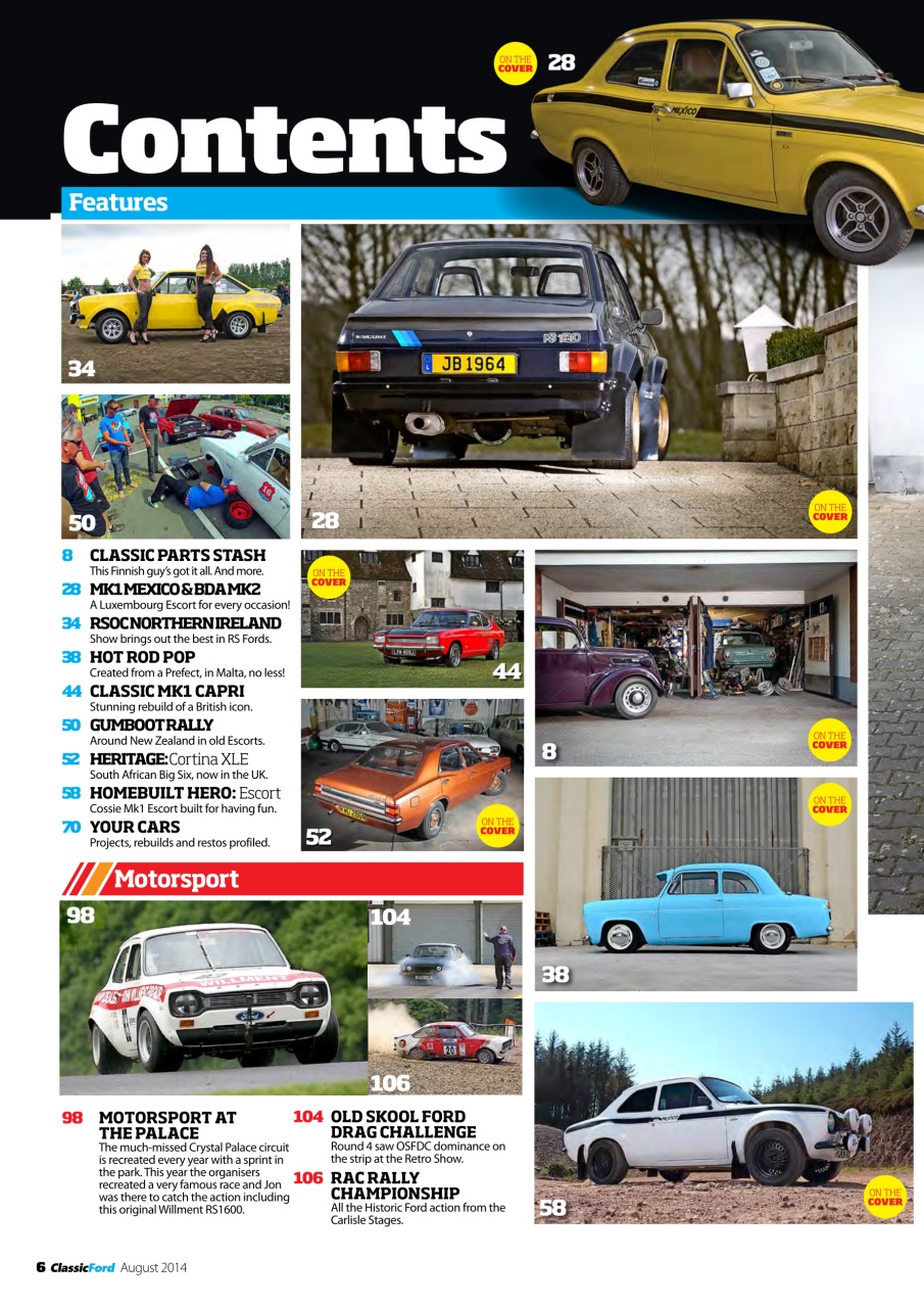 Classic Ford Preview Pages