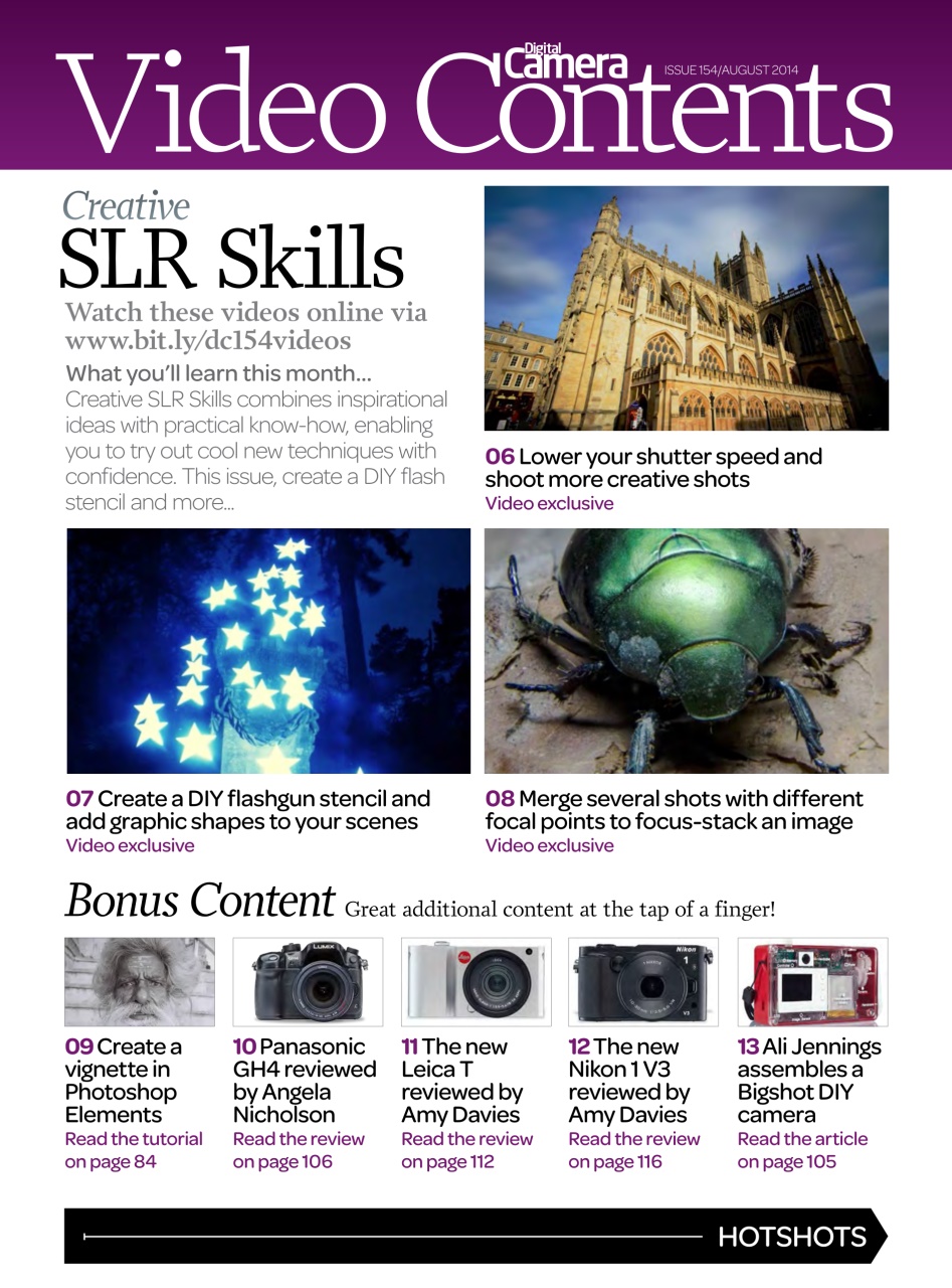 Digital Camera Magazine Preview Pages