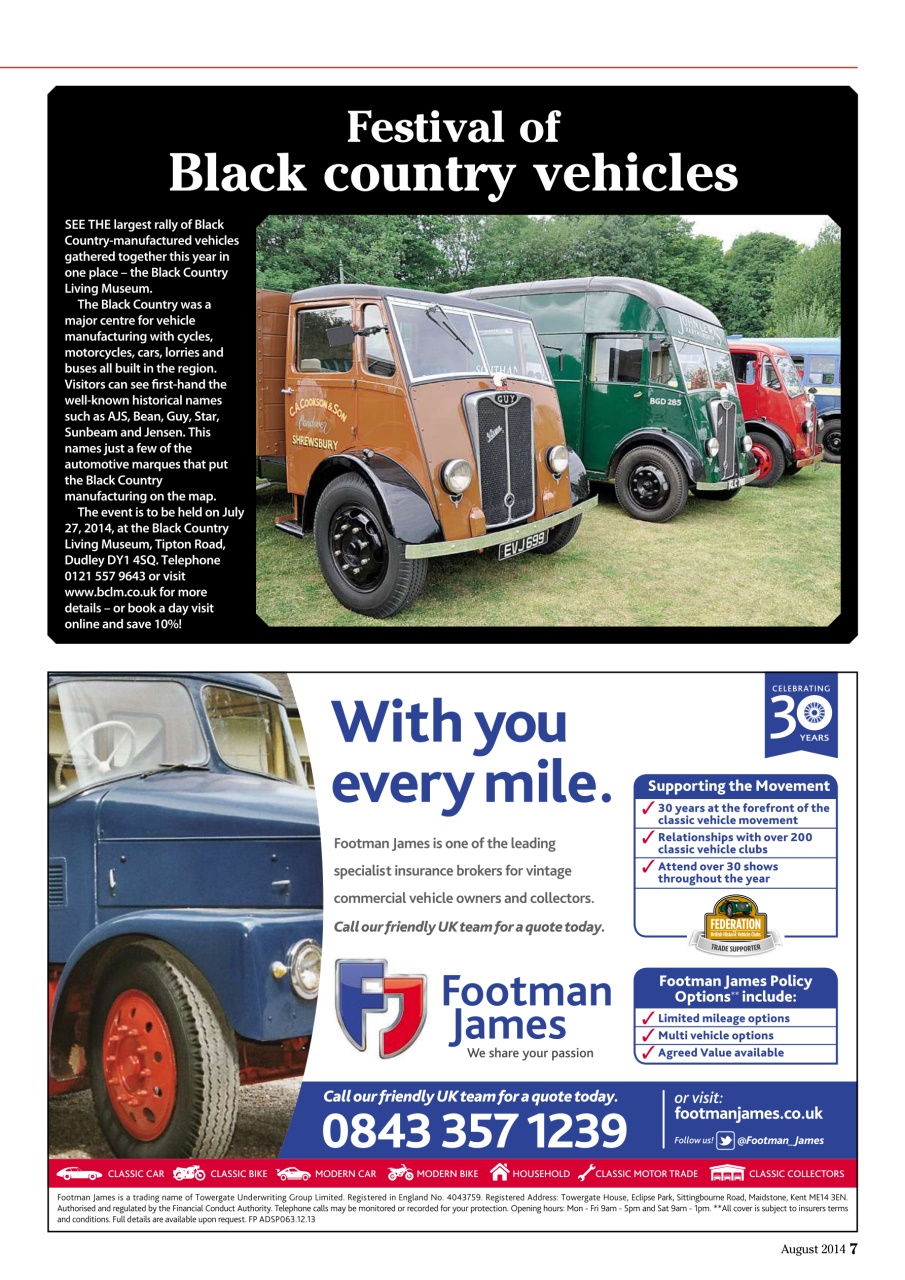 Heritage Commercials Magazine Preview Pages