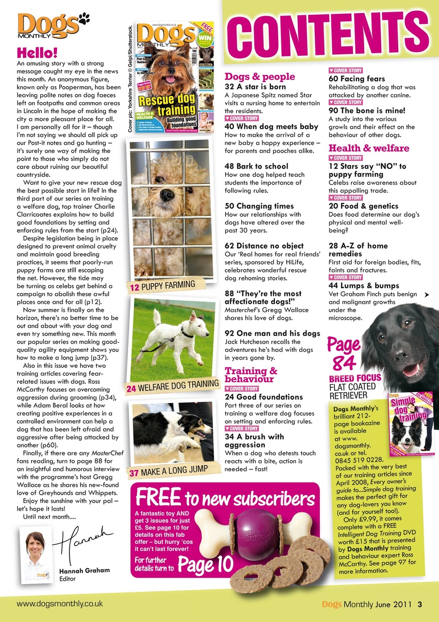 Dogs Monthly Preview Pages