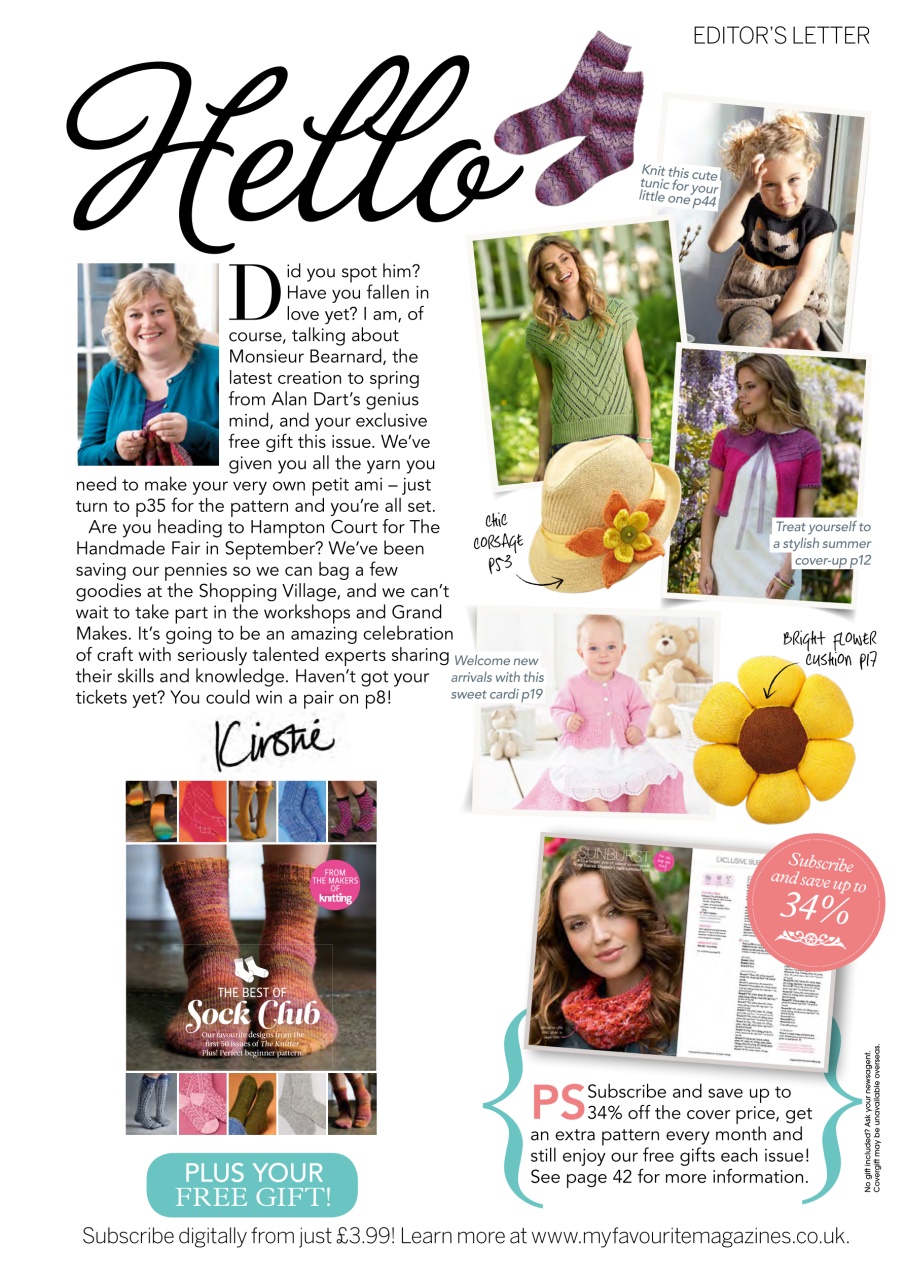 Simply Knitting Preview Pages