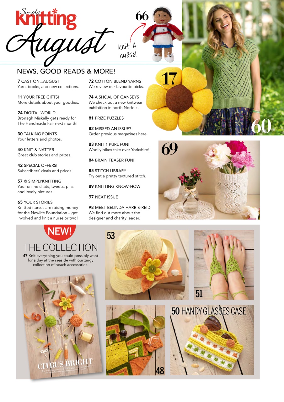 Simply Knitting Preview Pages