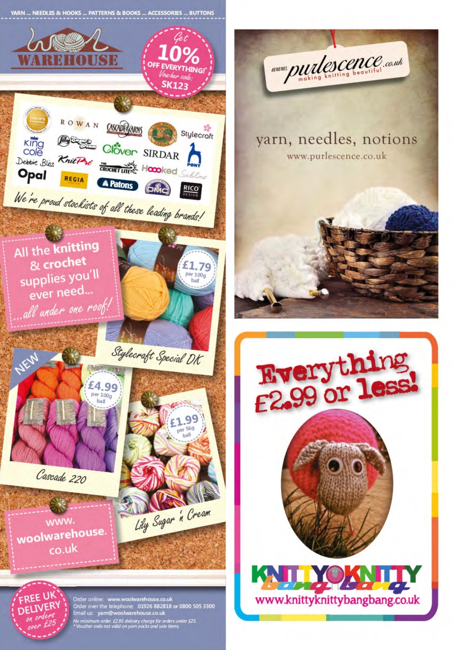 Simply Knitting Preview Pages