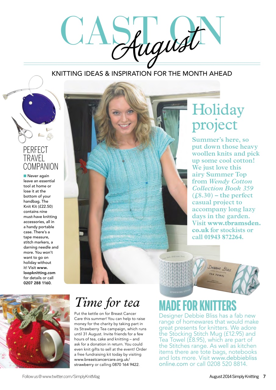 Simply Knitting Preview Pages