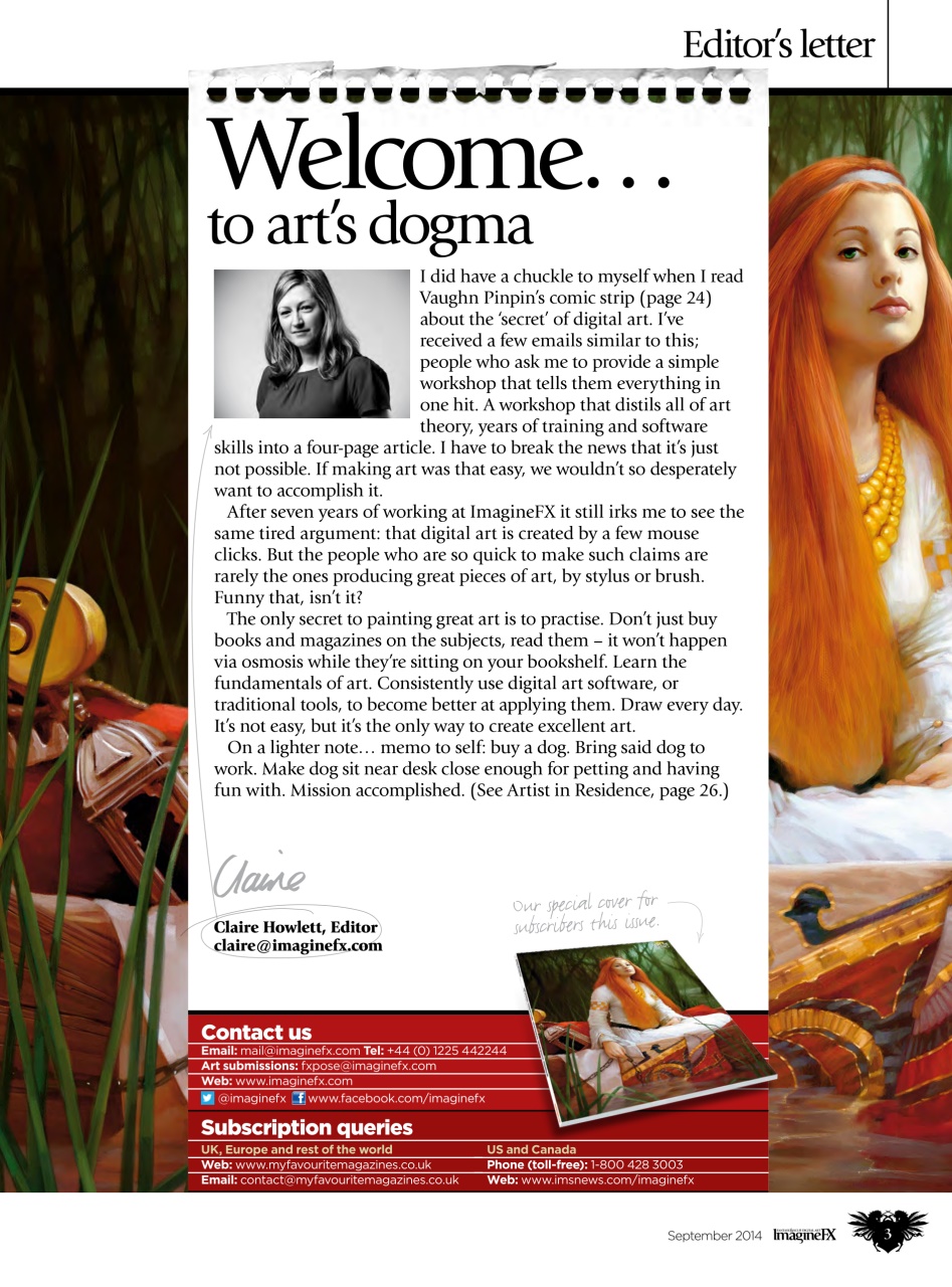 ImagineFX Preview Pages