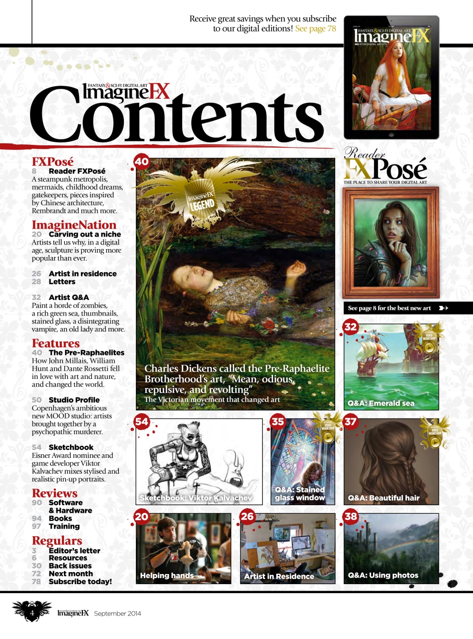 ImagineFX Preview Pages