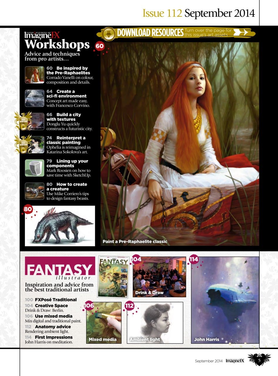 ImagineFX Preview Pages