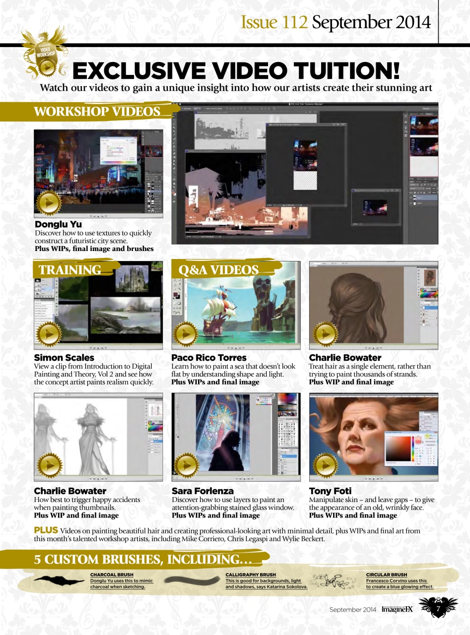 ImagineFX Preview Pages