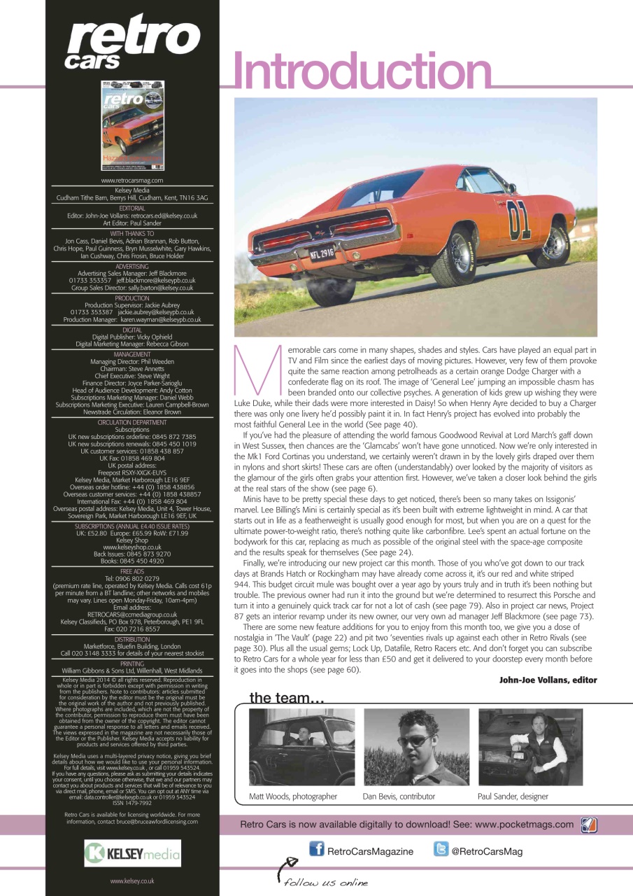 Retro Cars Preview Pages