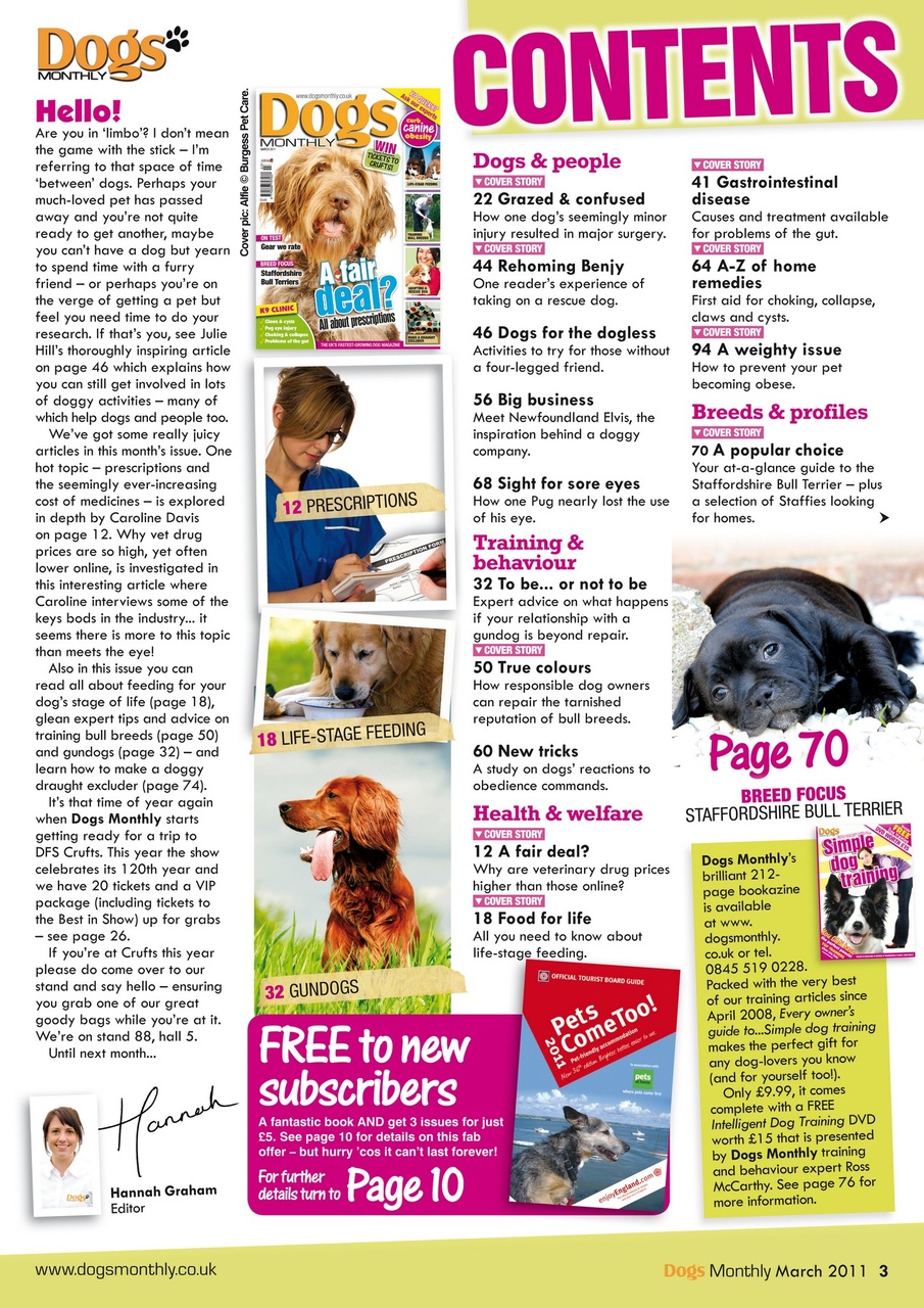 Dogs Monthly Preview Pages