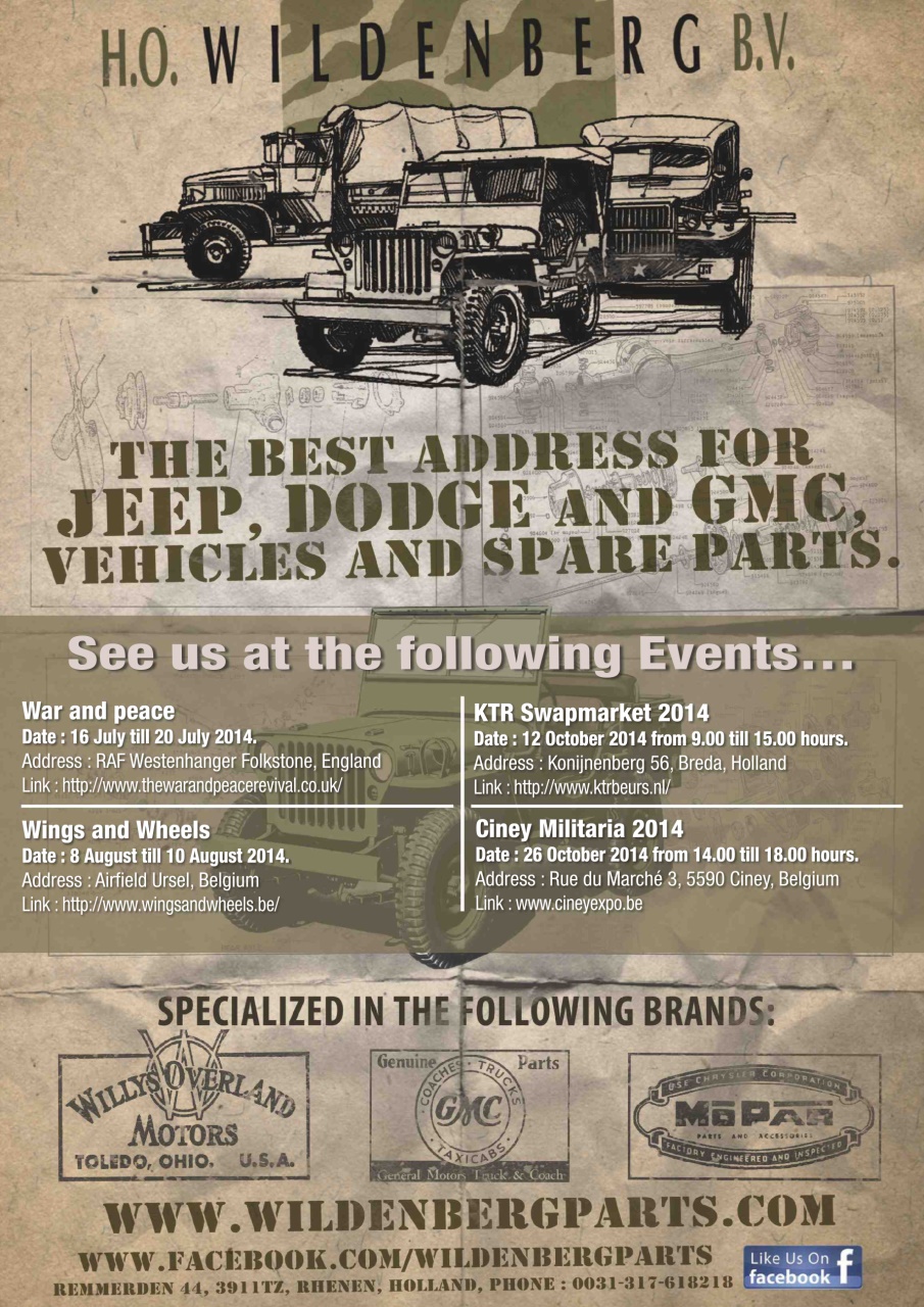 Classic Military Vehicle Preview Pages