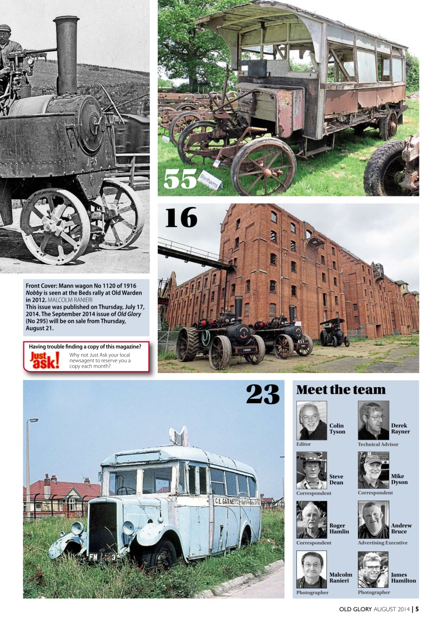 Old Glory Magazine Preview Pages