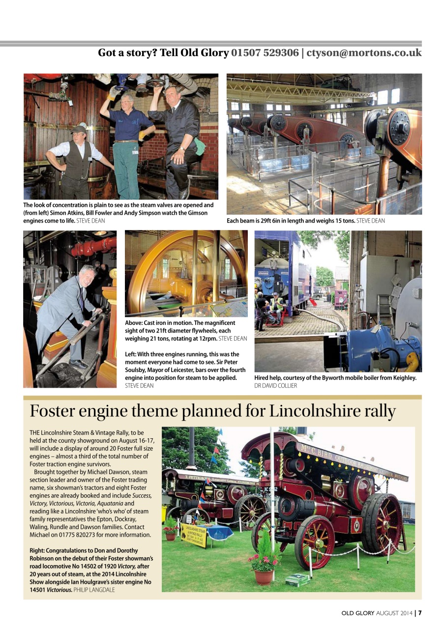 Old Glory Magazine Preview Pages