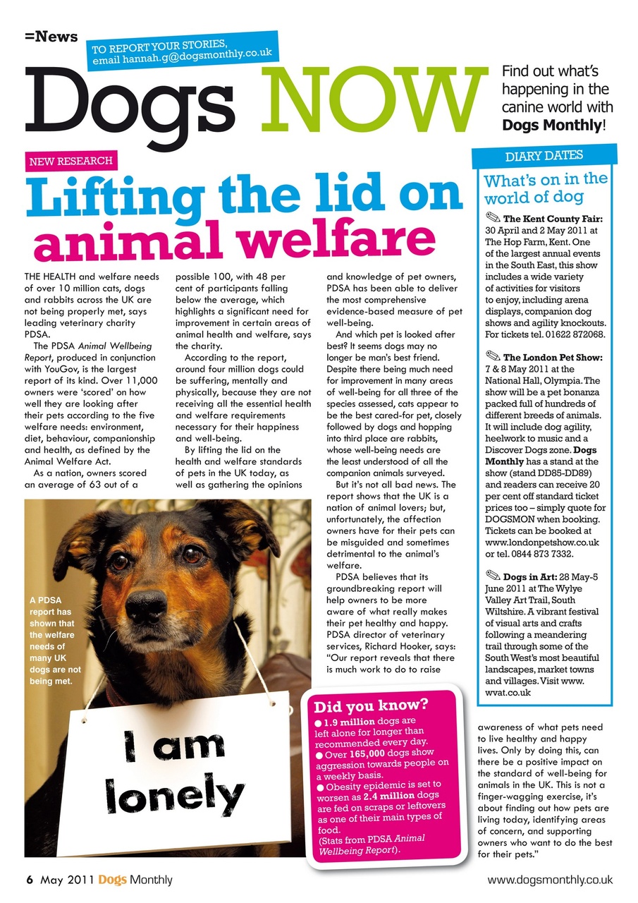 Dogs Monthly Preview Pages