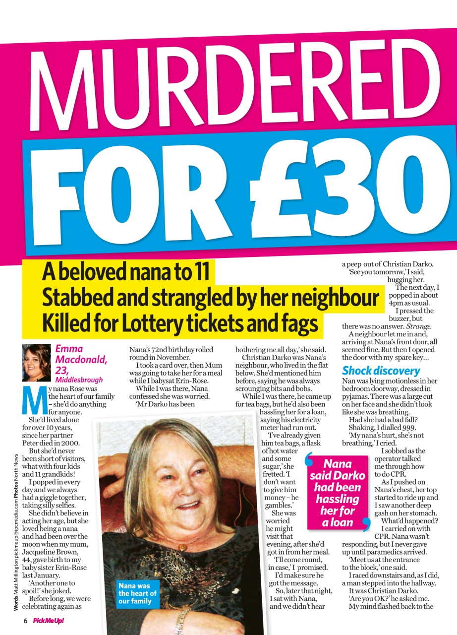 Pick Me Up Preview Pages