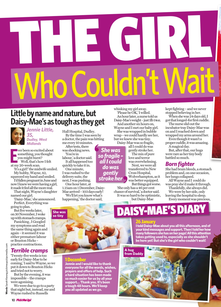 Pick Me Up Preview Pages