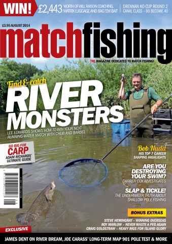 Match Fishing issue Aug-14