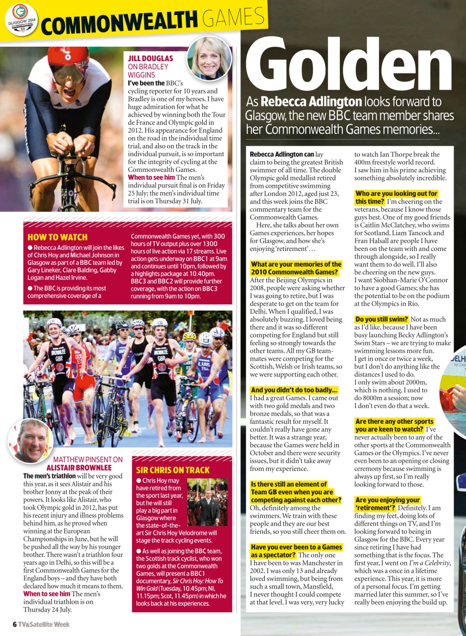 TV & Satellite Week Preview Pages