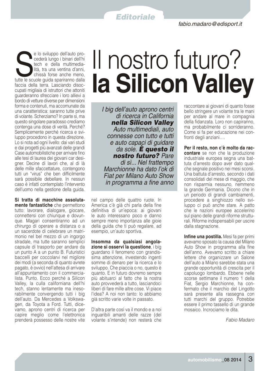 Automobilismo Preview Pages