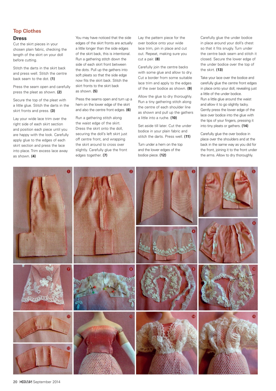 Dolls House and Miniature Scene Preview Pages
