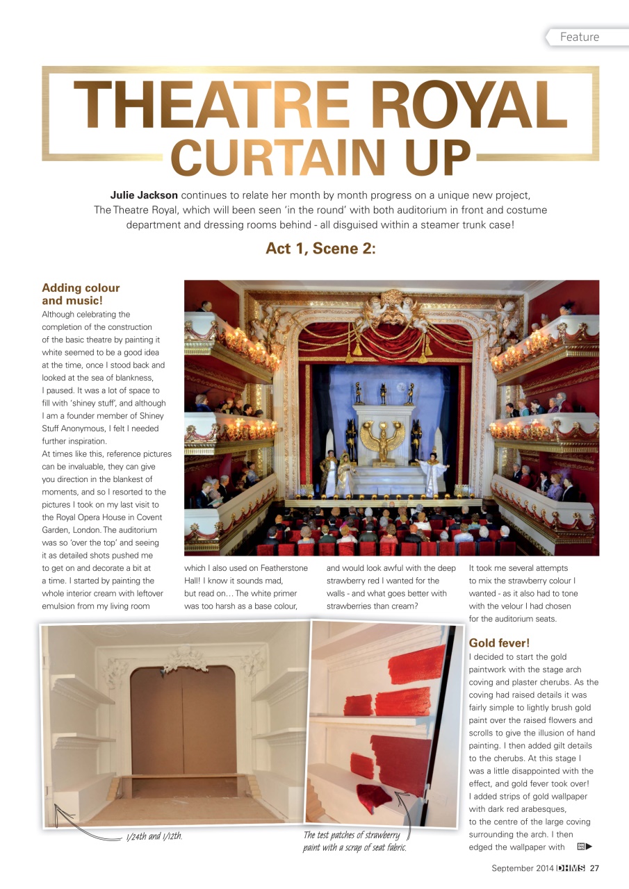 Dolls House and Miniature Scene Preview Pages