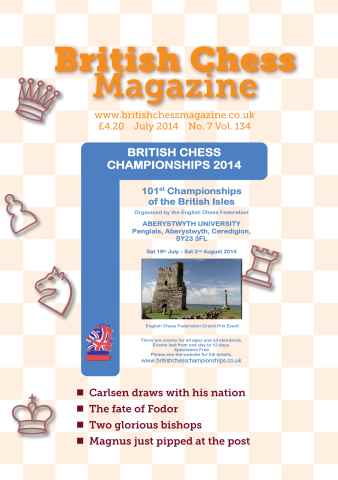 British Chess Magazine issue July 2014
