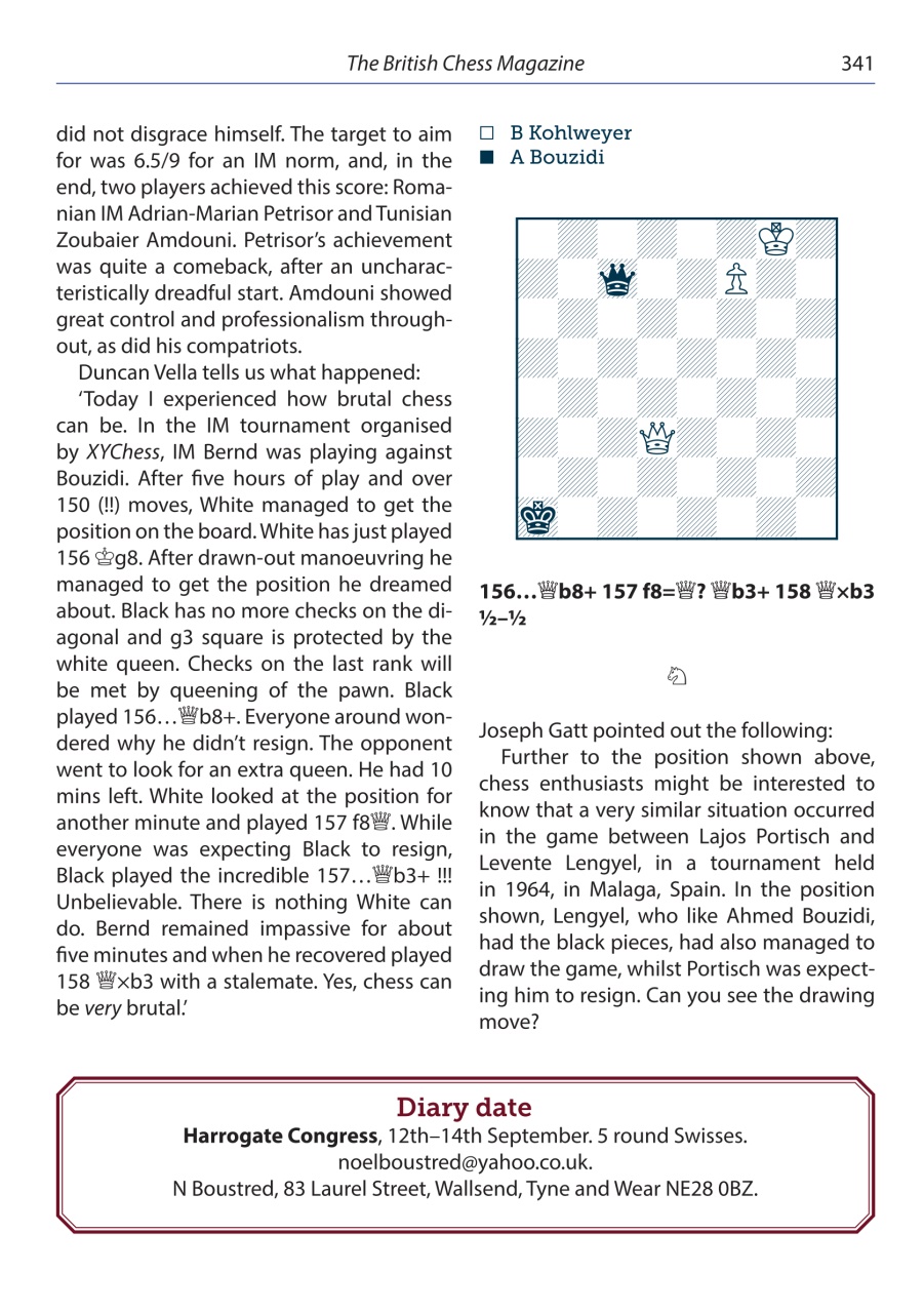 British Chess Magazine Preview Pages