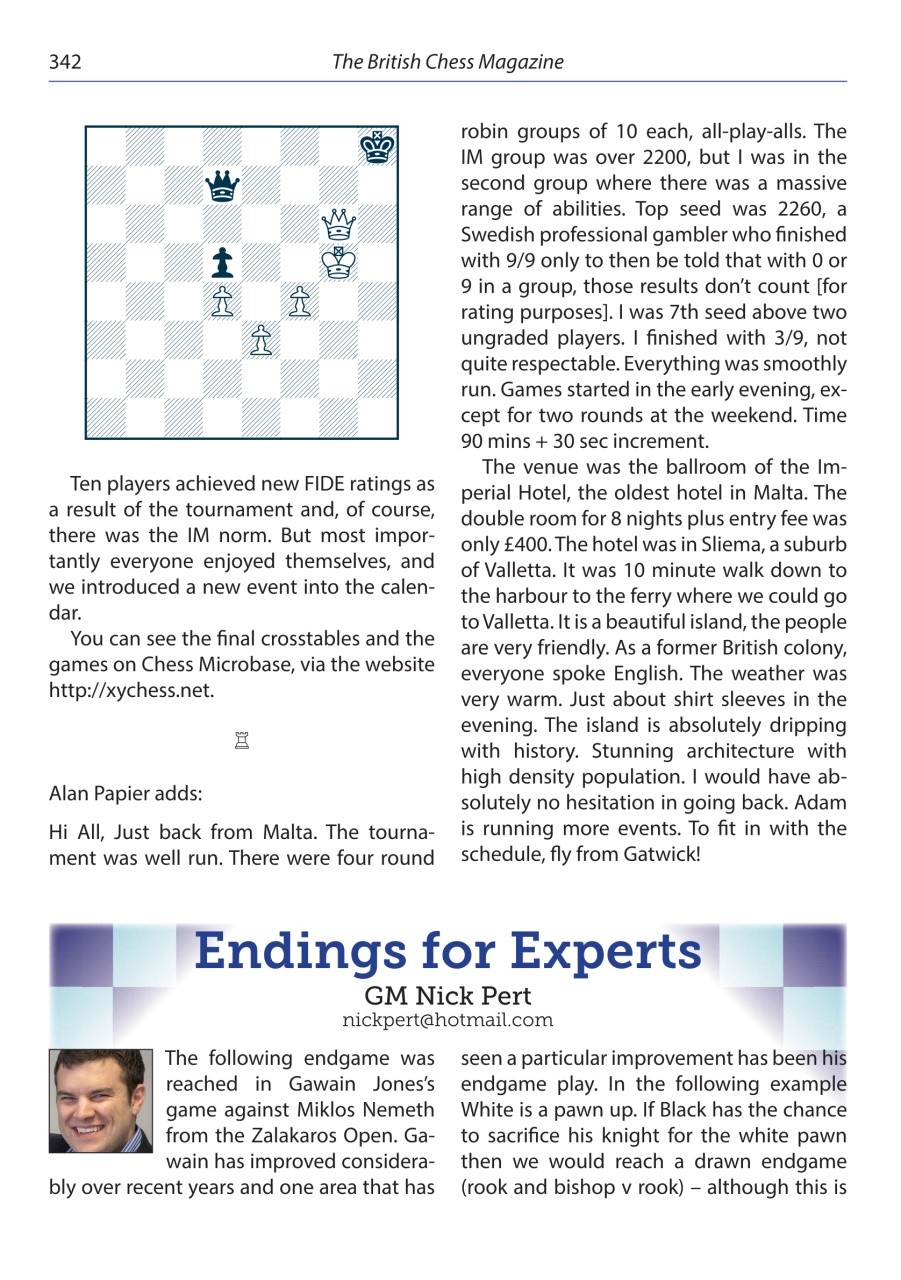 British Chess Magazine Preview Pages