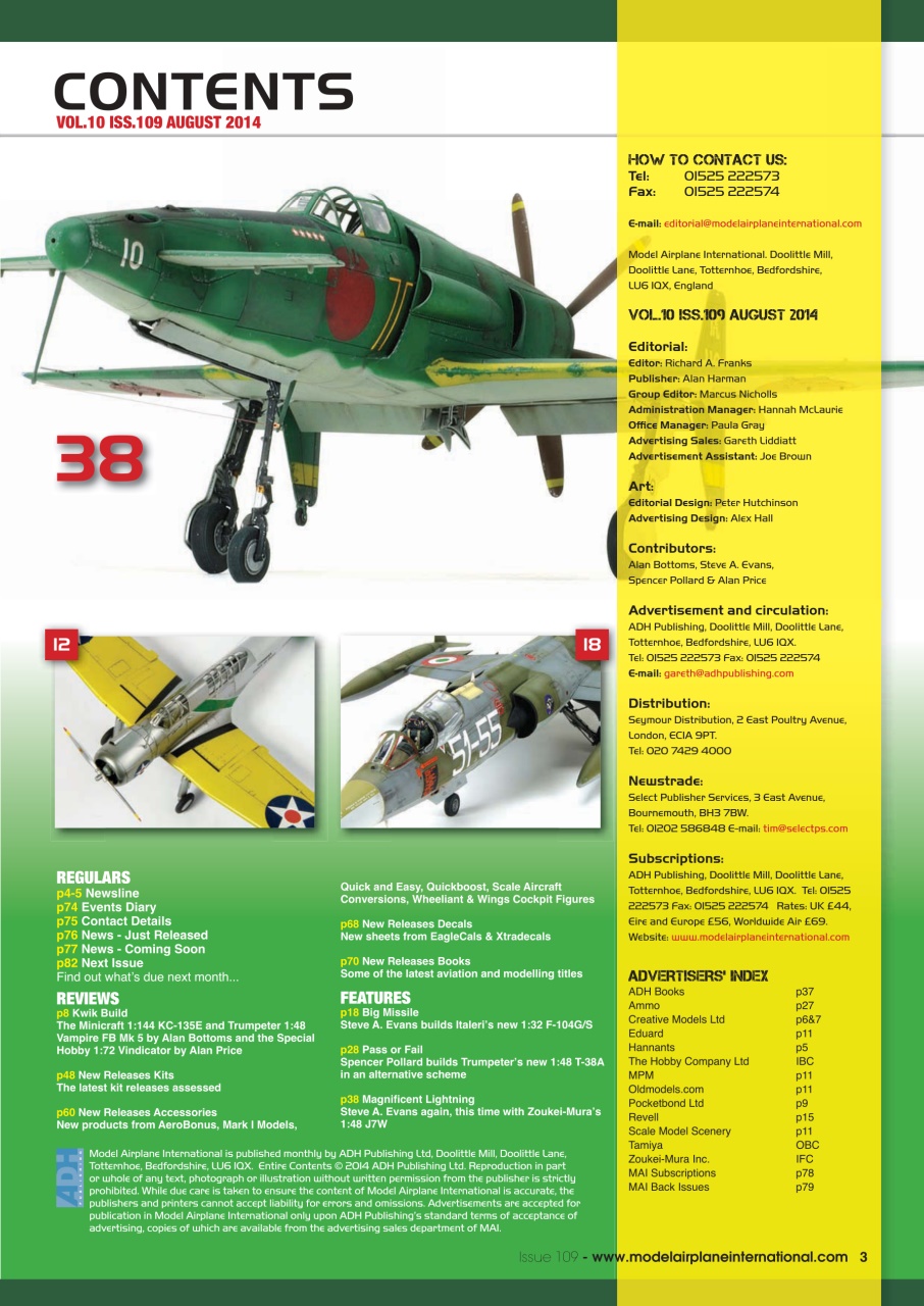 Model Airplane International Preview Pages