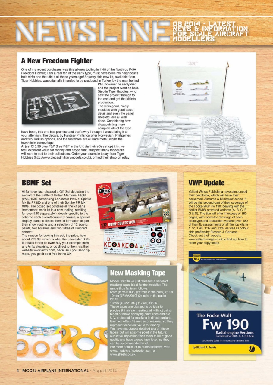 Model Airplane International Preview Pages
