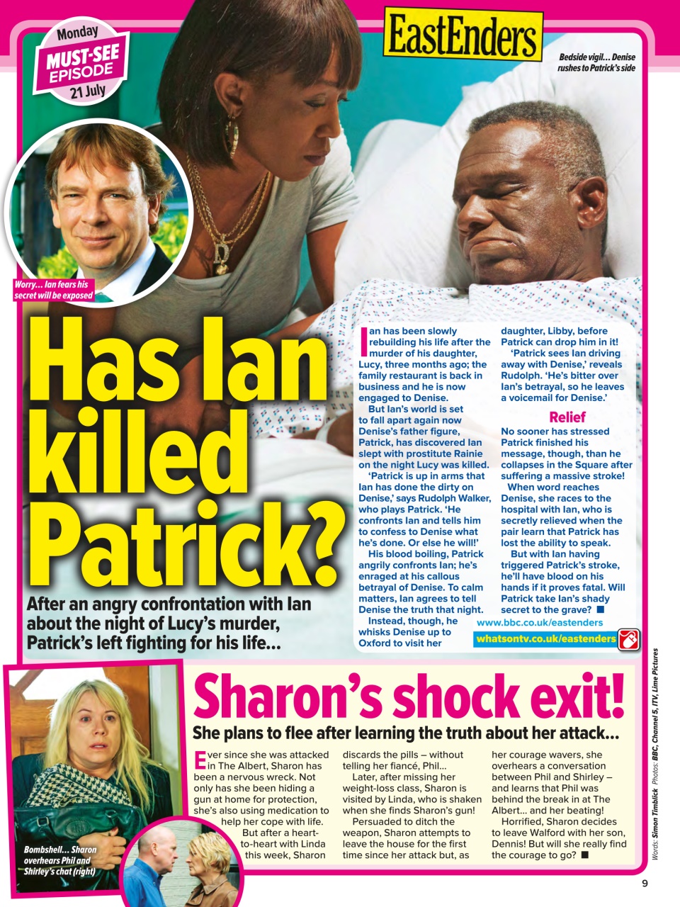 What's on TV Preview Pages