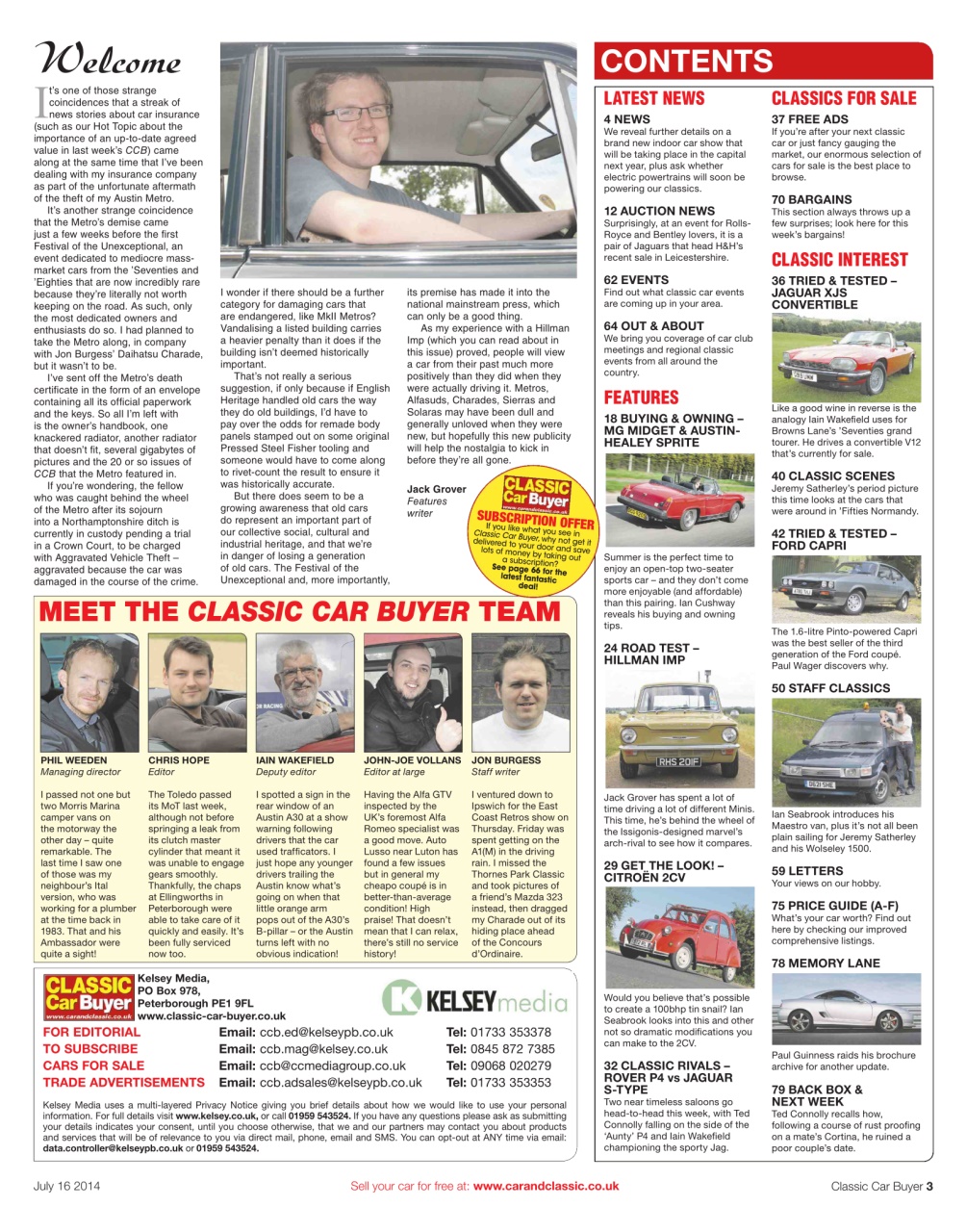 Classic Car Buyer Preview Pages